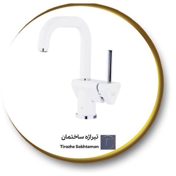شیر روشویی علم دار کلار مدل برمودا