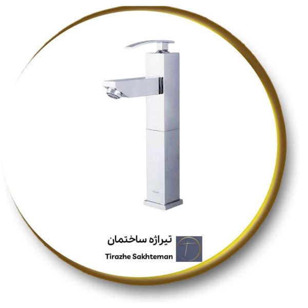 شیر روشویی بلند کلار مدل فلت / نيوفلت
