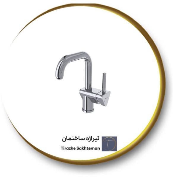 شیر روشویی علم دار کلار مدل برمودا
