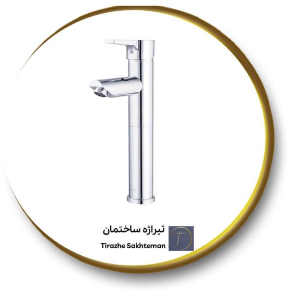 شیر روشویی بلند مدل آریا / نیوآریا