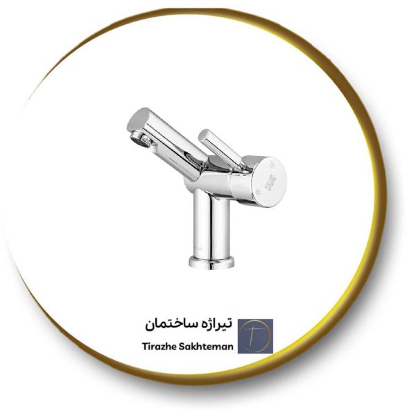 شیر روشویی کلار مدل آبشار
