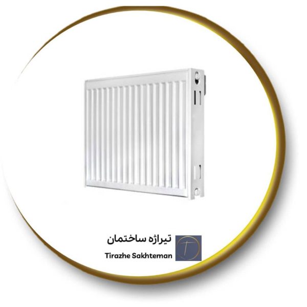 رادیاتور 80 سانتیمتری آکس 50 مدل 22 رز