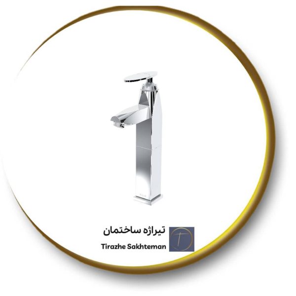 شیر روشویی بلند کلار مدل برلیان