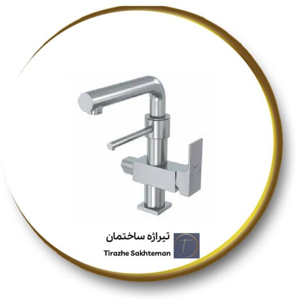 شیر سینک با ورودی آب تصفیه کلار مدل فلت/نیو فلت